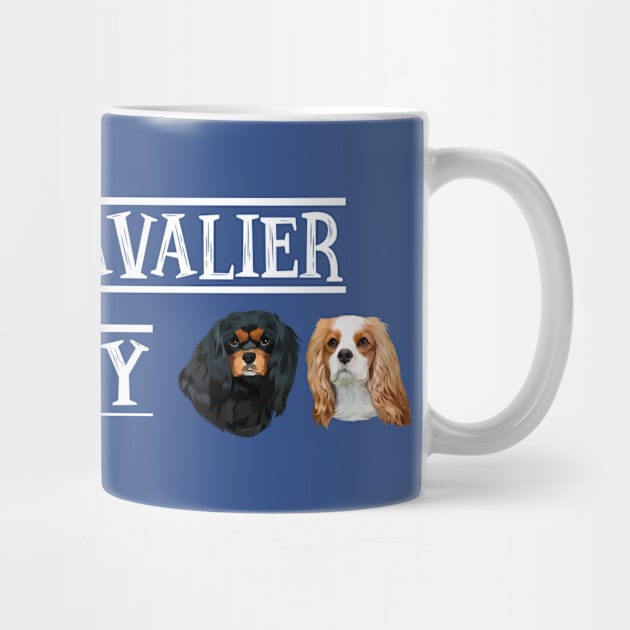 Crazy Cavalier King Charles Spaniel Lady by Cavalier Gifts